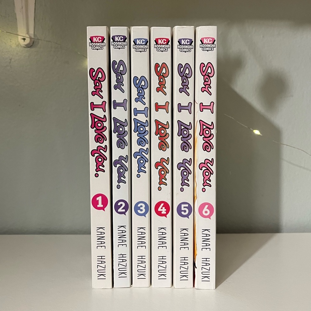 Say I Love You. Vol. 1-6 Manga